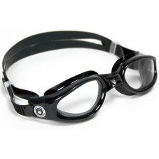 Aqua Sphere Kaiman zwembril transparante lens zwart